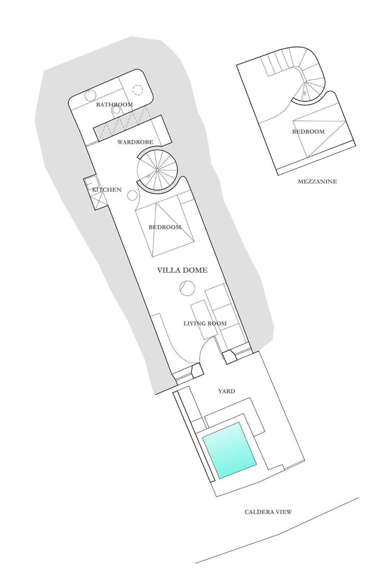 Olia Villas & Suites Imerovigli  Værelse billede