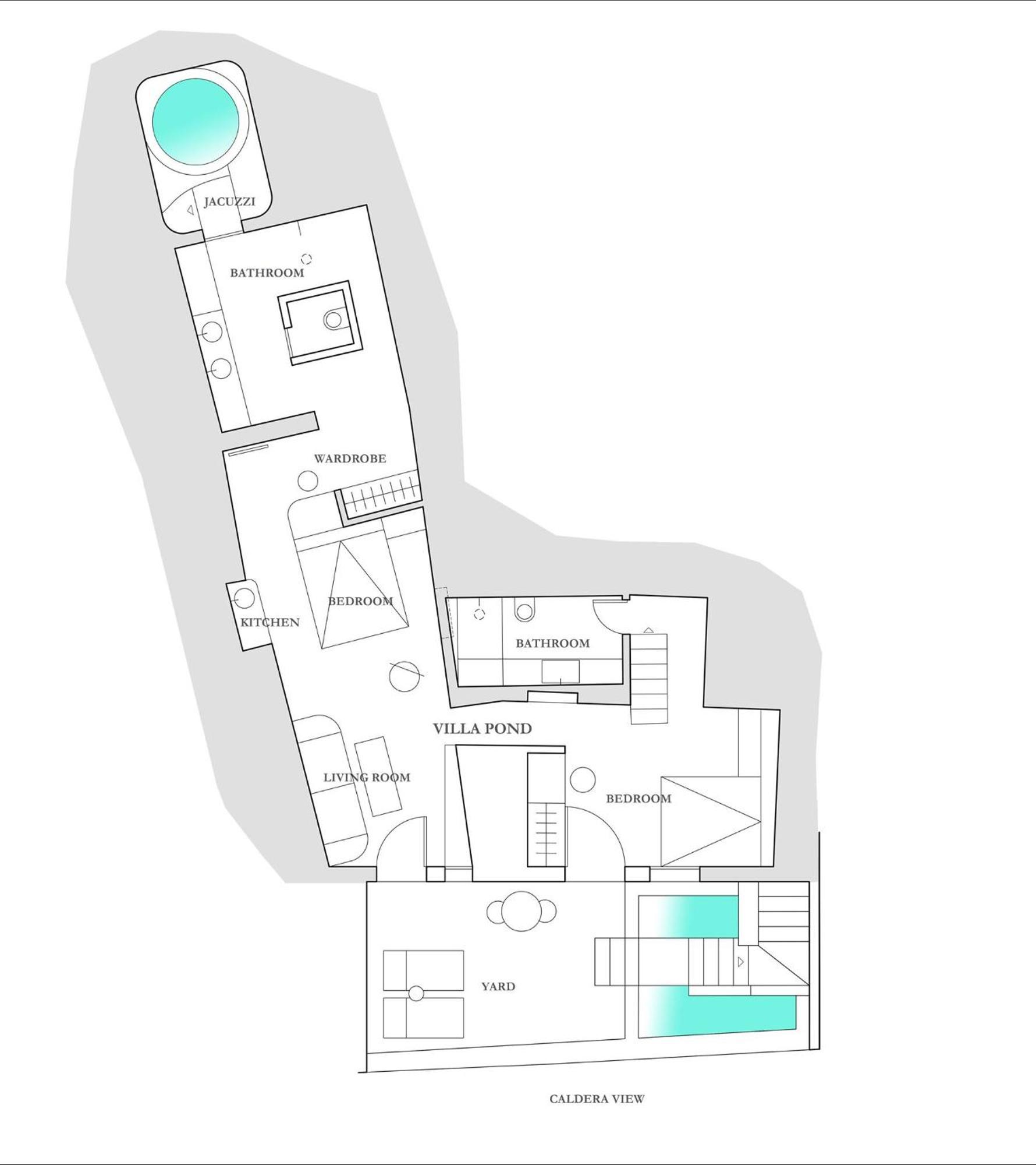 Olia Villas & Suites Imerovigli  Værelse billede